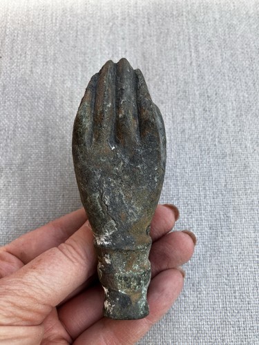 Vintage hand shaped greek - hand,