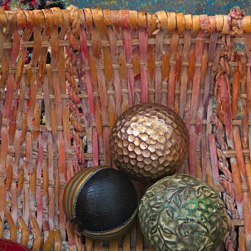 Vintage orbs lot assorted - orbs,