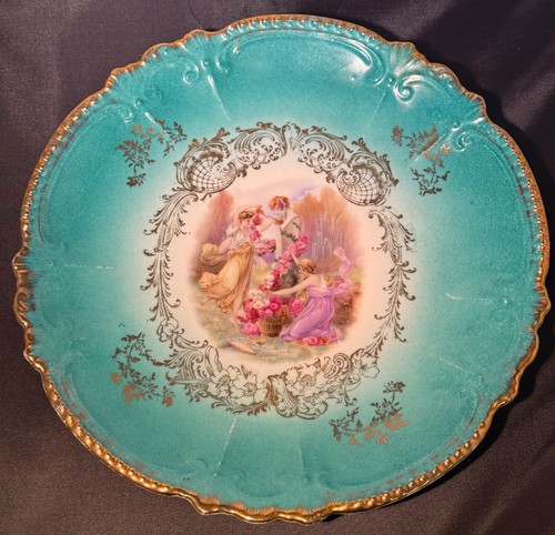 Gorgeous teal royal bavarian - royal,