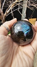 Labradorite crystal Sphere Orb