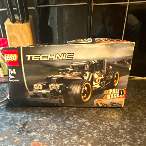 Lego technic pull back - technic, getaway