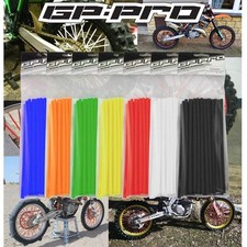 GP-Pro Motocross Spoke Shrouds Motorcross MX Wraps Green Yellow Orange Blue