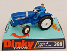Dinky leyland 384 tractor - dinky,