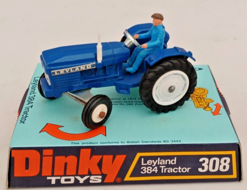 Dinky leyland 384 tractor - leyland,