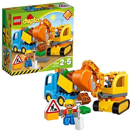 Lego duplo truck excavator - lego,
