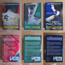 3 x Stieg Larsson Paperbacks