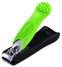 Nail clippers SOFT GRIP with nail catcher ergonomic YES SOLINGEN Becker manicure 