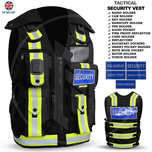 Hiviz security jacket dog - security,