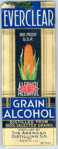 1920s 30s everclear grain - everclear,