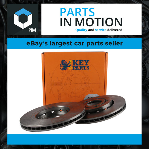 Brake discs pair - brake, vented
