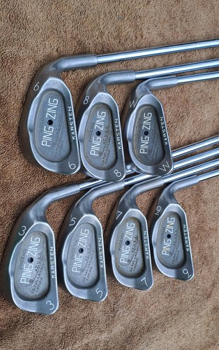 Golf irons set ping - zing, black