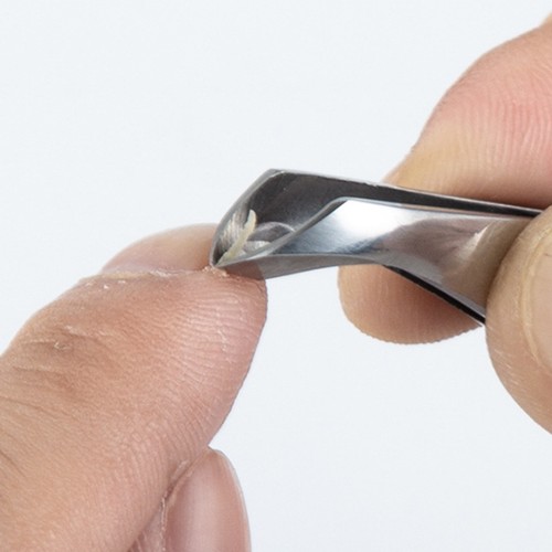 Nail clipper dead - dead, skin