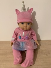 Tiny Treasures Baby Doll with Outfit & Changing Bag