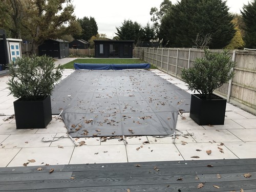 Deluxe pool debris cover - deluxe,
