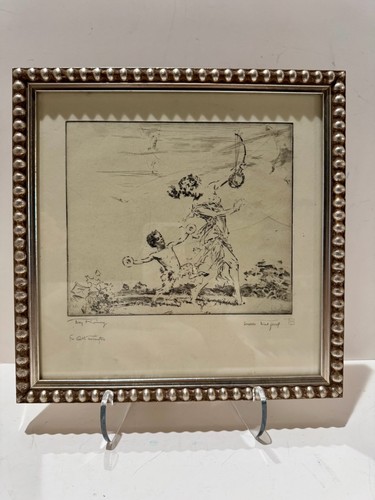 Troy kinney original etching - troy,