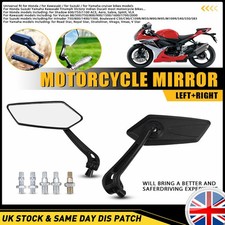 2pcs 10 mm Rear View Side