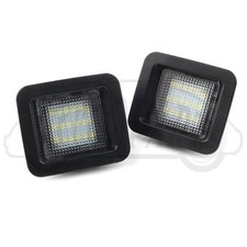Pair LED License Plate Number Lights Lamp Bulb Fit Ford F-150 Raptor 2015-2018