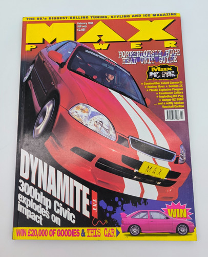 Max power magazine march 1998 - max,