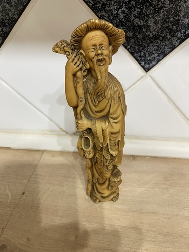 Vintage chinese fisherman shou - chinese, fisherman/shou