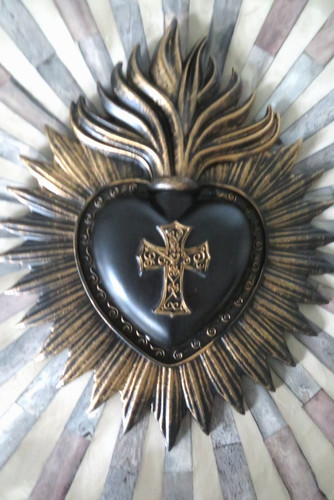 Voto flaming sacred heart - voto,