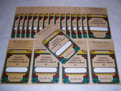 Easton press bookplates with - easton,