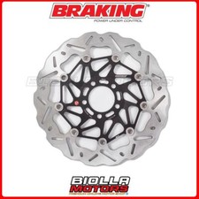 WK006R FRONT BRAKE DISC RIGHT BRAKING KAWASAKI ZRX 1200 2004 - FLOATING WAVE 