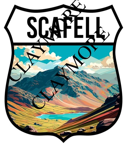 Scafell lake district - scafell,
