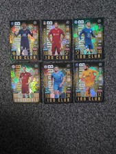 Topps Match Attax 21/22 100 Club 6 Cards No Duplicates Bundle