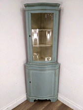 CORNER CABINET Blue Serpentine