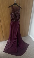 Stunning Burgundy Prom Wedding