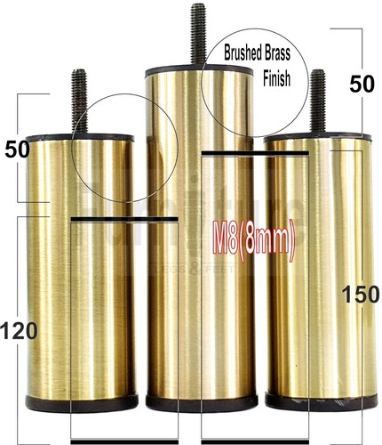Metal furniture settee legs - furniture,