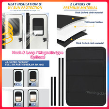 RV Camper Door Sun Shade