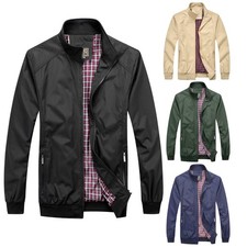Mens Harrington Jacket Bomber