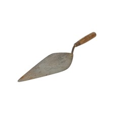 Vintage Brick Trowel 10" London Pattern Style Marked 'FOREIGN' Post War German