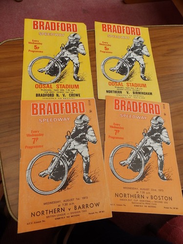 Bradford speedway programmes - 4,
