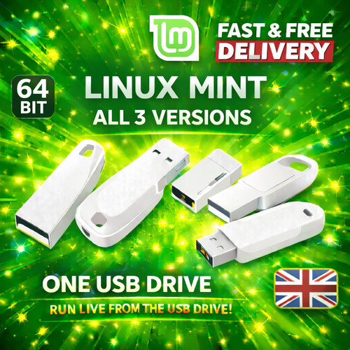 All linux mint usb - os, drive