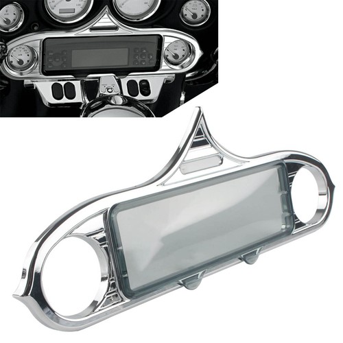Chrome stereo dash accent - chrome,