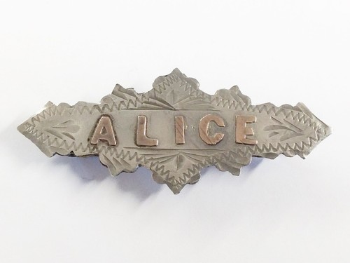 Antique sterling silver gold - sterling, &