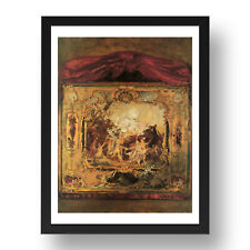 Design for a theater curtain: Gustav Klimt:  A2 (24x16") Poster