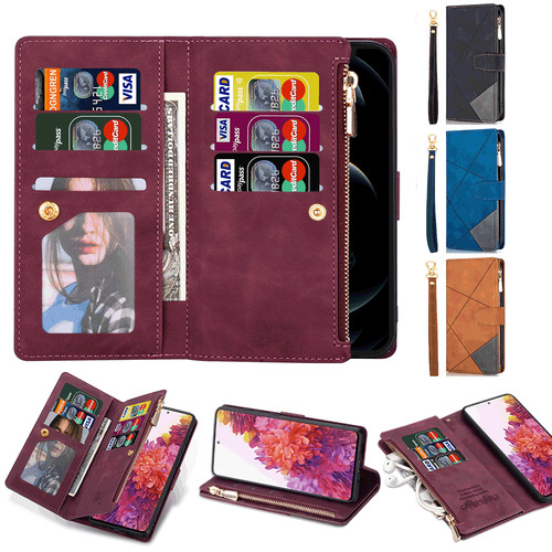 Zip wallet case leather - case,