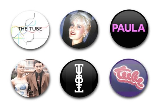 25mm button badges x6 - /,