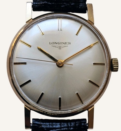 Vintage longines solid gold - vintage,