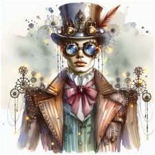 STEAMPUNK MAN - RETRO