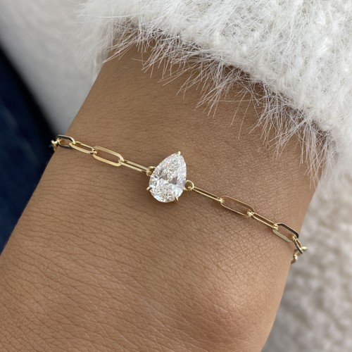 9ct tcw chain bracelet - 0.9ct,
