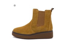 Timberland Women's Tan / Rust Suede Chelsea boots Bluebell lane Uk 5.5