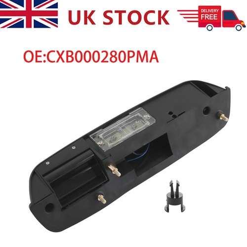 Black tailgate door handle - door,