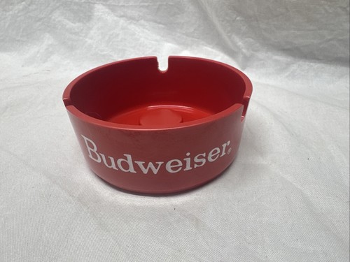 Vintage red budweiser beer - budweiser,
