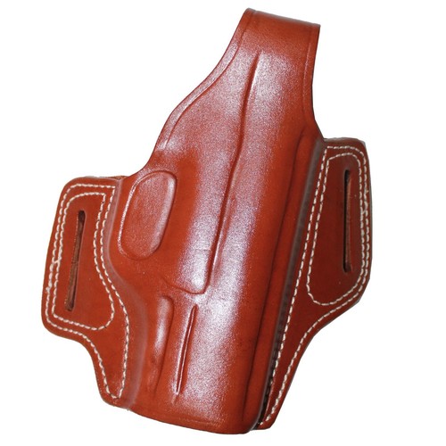 Handmade leather owb carry - handmade, two