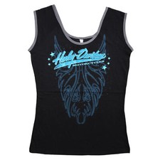 Harley Davidson Ladies Girls New Tie Back Tank Tops Motorcycles Graphic Cotton80