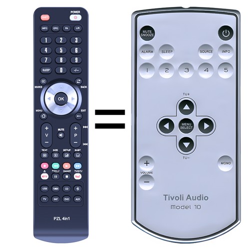 New replacemet remote control - new,